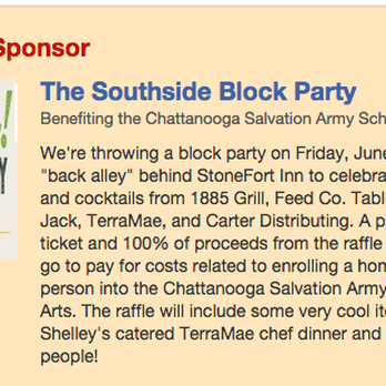 Southside Block Party - Sponsorship - Festivals Near Me - Chattanooga, Tennessee Southside Block Party - Sponsorship - Festivals Near Me - Chattanooga, Tennessee