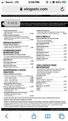 Menu photo 8 Wings Etc Avon, IN Menu photo 8 Wings Etc Avon, IN