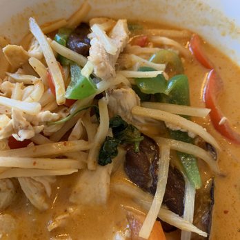 Thai Corner Cuisine - Sorry for the bad pic, we were so caught up eating this amazing food that I almost forgot to take a pic! This is the red chicken curry. - Thai Near Me - Canby, Oregon Thai Corner Cuisine - Sorry for the bad pic, we were so caught up eating this amazing food that I almost forgot to take a pic! This is the red chicken curry. - Thai Near Me - Canby, Oregon