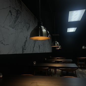 Dawa Kitchen - interior; nice lighting - Korean Near Me - Garden Grove, California