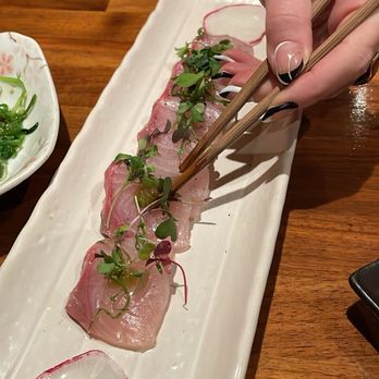 Irori Sushi - KANPACHI CARPACCIO - Japanese Near Me - Marina Del Rey, California Irori Sushi - KANPACHI CARPACCIO - Japanese Near Me - Marina Del Rey, California