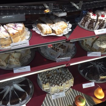 Cafe Old Vienna - Dessert case as you walk in! - German Near Me - Myrtle Beach, South Carolina