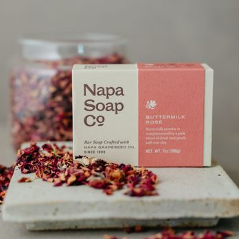 Napa Soap Company - Bar Soap - Buttermilk Rose - Cosmetics & Beauty Supply Near Me - Napa, California Napa Soap Company - Bar Soap - Buttermilk Rose - Cosmetics & Beauty Supply Near Me - Napa, California