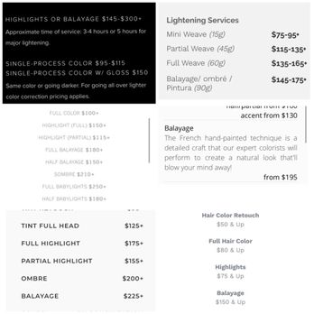Paul Mitchell The School Pasadena - STARTING prices for balayage at salons in Pasadena - Hair Salons Near Me - Pasadena, California