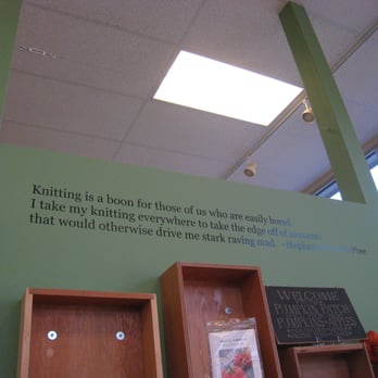 Apple Yarns - Wall quote - Knitting Supplies Near Me - Bellingham, Washington