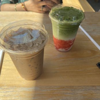 18 Grams Coffee Roasters - Vietnamese coffee and strawberry matcha - Coffee & Tea Near Me - Sacramento, California