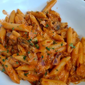 Castiglia's - Penne with vodka sauce was not good, the bacon ruined it - Italian Near Me - Fredericksburg, Virginia Castiglia's - Penne with vodka sauce was not good, the bacon ruined it - Italian Near Me - Fredericksburg, Virginia