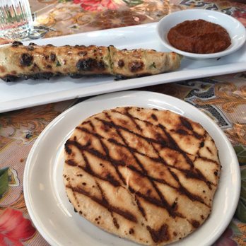 Kachka - Khachapuri shashlik and lepyoshka bread (front) - Russian Near Me - Portland, Oregon
