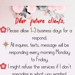 Hair by Vicky - Dear future clients, thanks for considering me as potential new hairstylist but before we get to that point please keep these things in mind