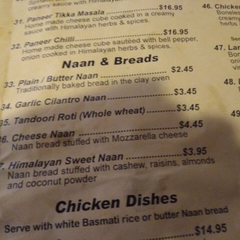 Himalayan Cuisine - Menu - Indian Near Me - La Mesa, California Himalayan Cuisine - Menu - Indian Near Me - La Mesa, California