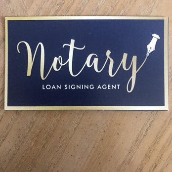 GPS Mobile Notary - Business card front - Notaries Near Me