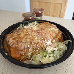 Shredded Beef Enchilada