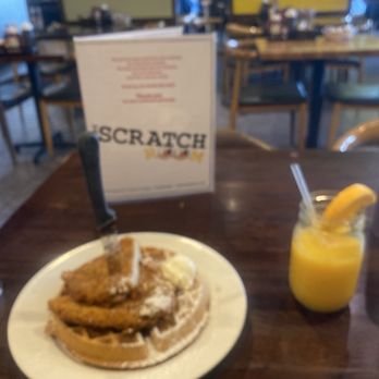 The Scratch Room - Chicken and waffles - Breakfast & Brunch Near Me - Anaheim, California