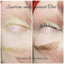 Serenity Wax and Spa - Eyebrow and Eyelash Tint