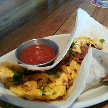 Oddfellows - Egg, chorizo, cilantro, and goat cheese taco - Breakfast & Brunch Near Me - Dallas, Texas