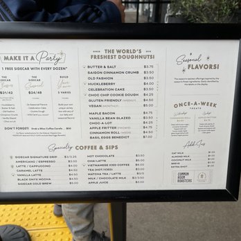 Sidecar Doughnuts & Coffee - Donuts Near Me - Costa Mesa, California
