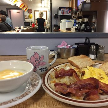 Hard Hat Restaurant - a breakfast of eggs, bacon and toast - American Near Me - Wooster, Ohio Hard Hat Restaurant - a breakfast of eggs, bacon and toast - American Near Me - Wooster, Ohio