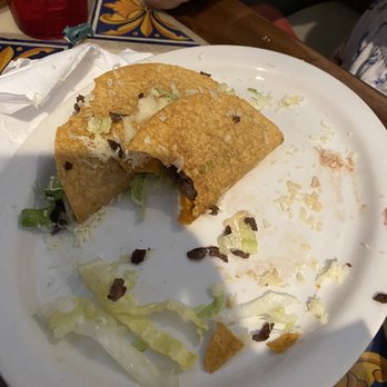 Fiesta  Acapulco - "Crisp" taco shell. Wish they weren't from a box & were fresh & fried crisp. The asada was nothing to write home about either. - Mexican Near Me - Newburgh, Indiana
