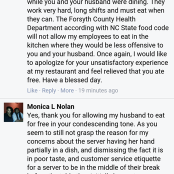 Chopstix - Chopstix in Wallburg, NC. Great customer service eh? - Asian Fusion Near Me - Winston-Salem, North Carolina