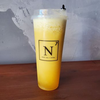 N7 Draft Tea and Coffee - Passion Fruit Green Tea ($5.75), on the seasonal menu - Coffee & Tea Near Me - San Jose, California N7 Draft Tea and Coffee - Passion Fruit Green Tea ($5.75), on the seasonal menu - Coffee & Tea Near Me - San Jose, California