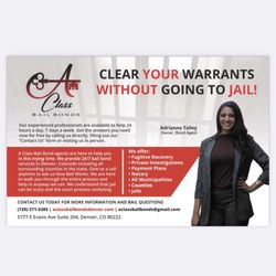 A Class Bail Bonds - Clear your warrants!