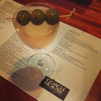 Coach House Bar & Grill - Extra dirty kettleone martini - Bars Near Me - Norfolk, Virginia Coach House Bar & Grill - Extra dirty kettleone martini - Bars Near Me - Norfolk, Virginia