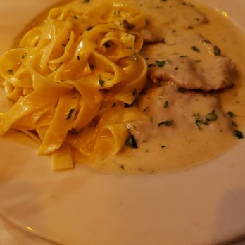 Arrivederci - Veal with 4 cheese sauce - Italian Near Me - Scottsdale, Arizona Arrivederci - Veal with 4 cheese sauce - Italian Near Me - Scottsdale, Arizona