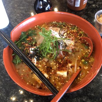 Bay Poke - Hot and sour miso soup ramen - Ramen Near Me - Baytown, Texas