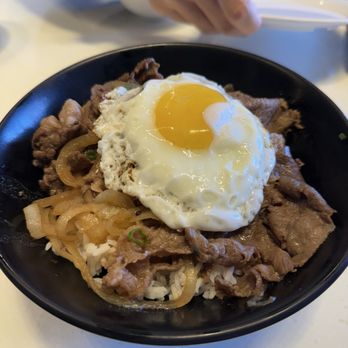 Green Zone - Gyudon-All Natural Beef Topped With Egg - Organic Stores Near Me - Temple City, California