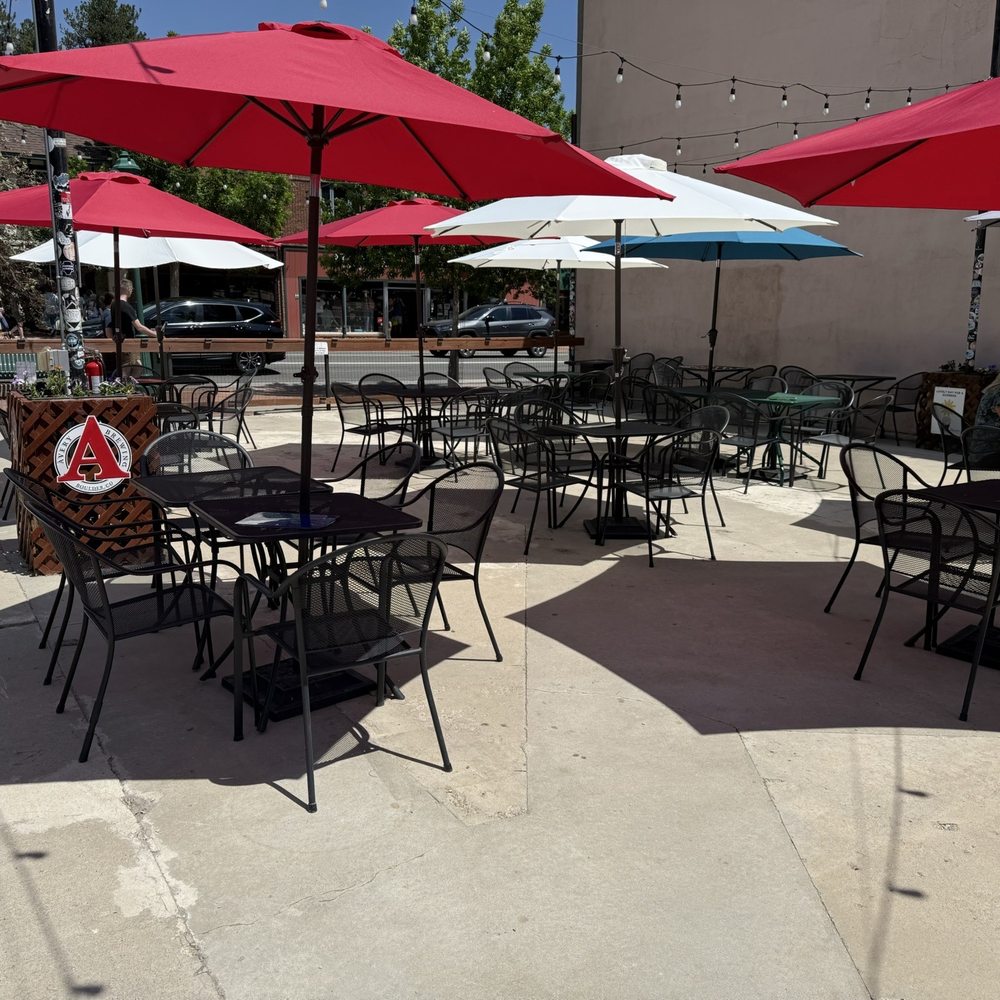 The Slab Outdoor Pub - More seating - Beer Gardens Near Me - Estes Park, Colorado The Slab Outdoor Pub - More seating - Beer Gardens Near Me - Estes Park, Colorado