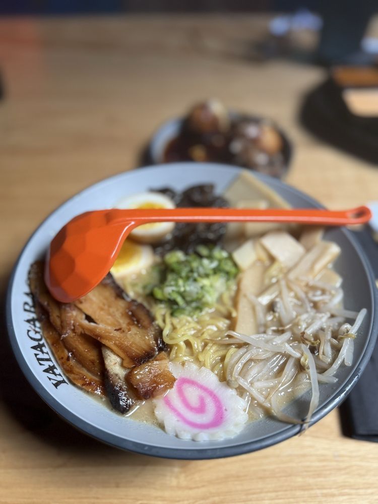 Food from Yatagarasu Ramen Bar