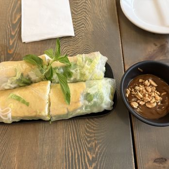 LeQuy Restaurant - Tofu spring roll w/ peanut sauce. - Vietnamese Near Me - San Francisco, California