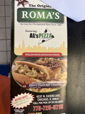 Roma's Italian Beef & Sausage by null