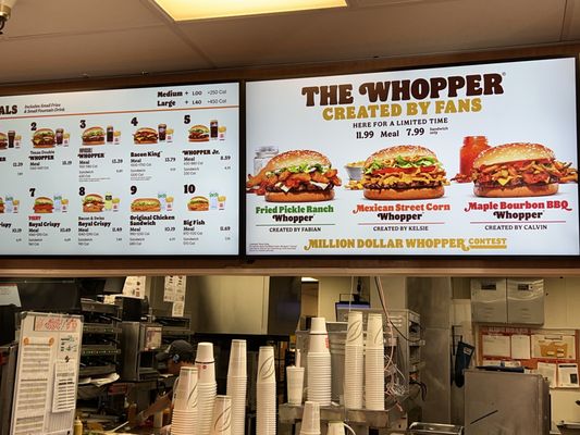 Menu photo 2 Burger King San Mateo, CA