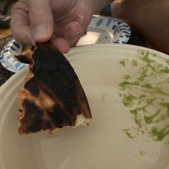 Angie's Prime Grill - Burnt pizza crust - Salad Near Me - Mesa, Arizona