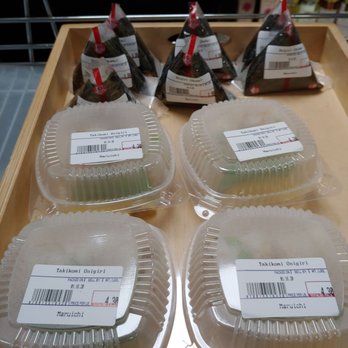 Maruichi Grocery - Individually wrapped stuffed onigiri and mixed rice onigiri (not stuffed) - International Grocery Near Me - Rockville, Maryland Maruichi Grocery - Individually wrapped stuffed onigiri and mixed rice onigiri (not stuffed) - International Grocery Near Me - Rockville, Maryland