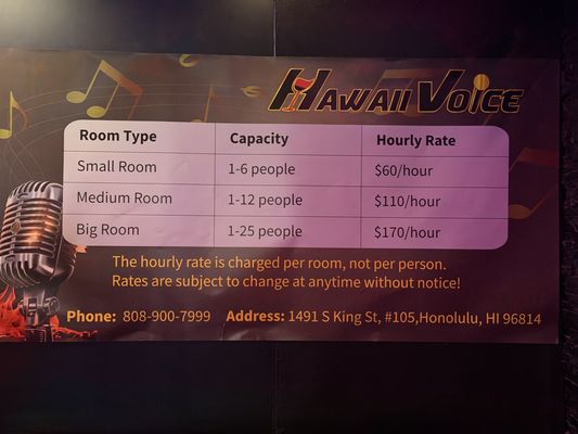 Menu photo 2 Hawaii Voice Urban Honolulu, HI Menu photo 2 Hawaii Voice Urban Honolulu, HI