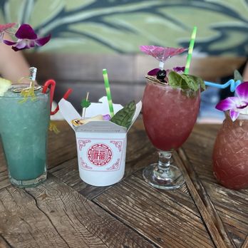 Bootlegger Tiki - No Photos Allowed, Thai Tiki Tea, Blackbeards Booty, and a Rum runner - Tiki Bars Near Me - Palm Springs, California Bootlegger Tiki - No Photos Allowed, Thai Tiki Tea, Blackbeards Booty, and a Rum runner - Tiki Bars Near Me - Palm Springs, California