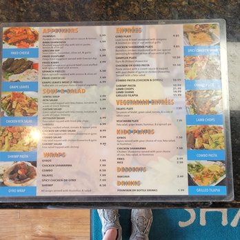 Shawarma guys - Menu - Lebanese Near Me - New Iberia, Louisiana
