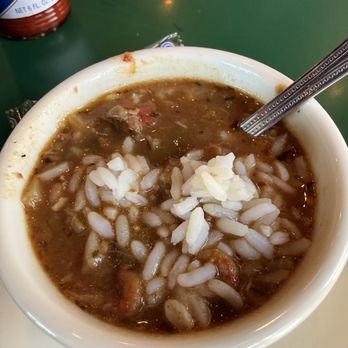Wintzell's Oyster House - Tiny cup of gumbo - Seafood Near Me - Mobile, Alabama Wintzell's Oyster House - Tiny cup of gumbo - Seafood Near Me - Mobile, Alabama