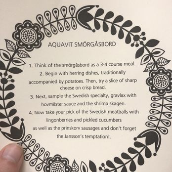 Aquavit - Recommended menu - Scandinavian Near Me - New York, New York