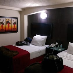 Hotel Portonovo Plaza - This room was about 50 a night. I'm with it. (They have irons that we borrowed at the front desk)