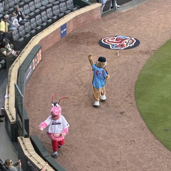 Jacksonville Jumbo Shrimp - Scampi and Southpaw Posted with review 04/24/25 - Professional Sports Teams Near Me - Jacksonville, Florida