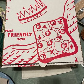 Pizza Friendly Pizza - Love the box and branding! - Pizza Near Me - Chicago, Illinois Pizza Friendly Pizza - Love the box and branding! - Pizza Near Me - Chicago, Illinois