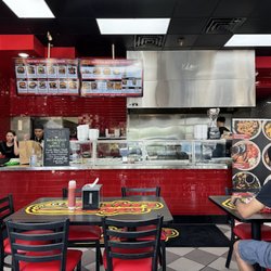 Taystee's Burgers - Inside view of the Taystee's Burgers restaurant