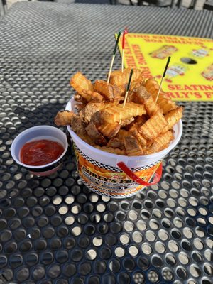 Curly's Fries - Colony Walk 2003 by null
