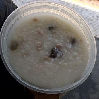 Golden Sands Cafe - Thousand yr old egg with pork congee - Dim Sum Near Me - Sheepshead Bay, New York Golden Sands Cafe - Thousand yr old egg with pork congee - Dim Sum Near Me - Sheepshead Bay, New York
