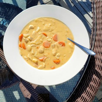 Harris Teeter - Homemade Cheesy Chicken Chowder with Sherry Wine Reduction - Made using ALL Harris Teeter brand ingredients. - Grocery Near Me - Wilmington, North Carolina Harris Teeter - Homemade Cheesy Chicken Chowder with Sherry Wine Reduction - Made using ALL Harris Teeter brand ingredients. - Grocery Near Me - Wilmington, North Carolina