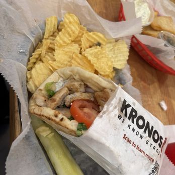 Town Club - Chicken Gyro with chips - Greek Near Me - Elk Rapids, Michigan Town Club - Chicken Gyro with chips - Greek Near Me - Elk Rapids, Michigan