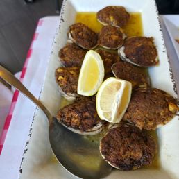 Baked Stuffed Clams